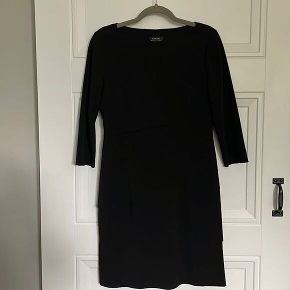 Tahari Black Tiered Dress  - Picture 1 of 5